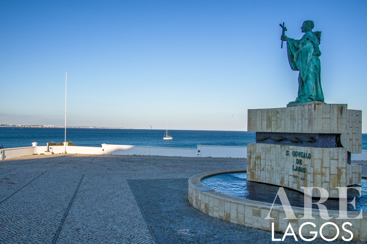 Estatua de San Gonçalo de Lagos, Guardián de los Pescadores