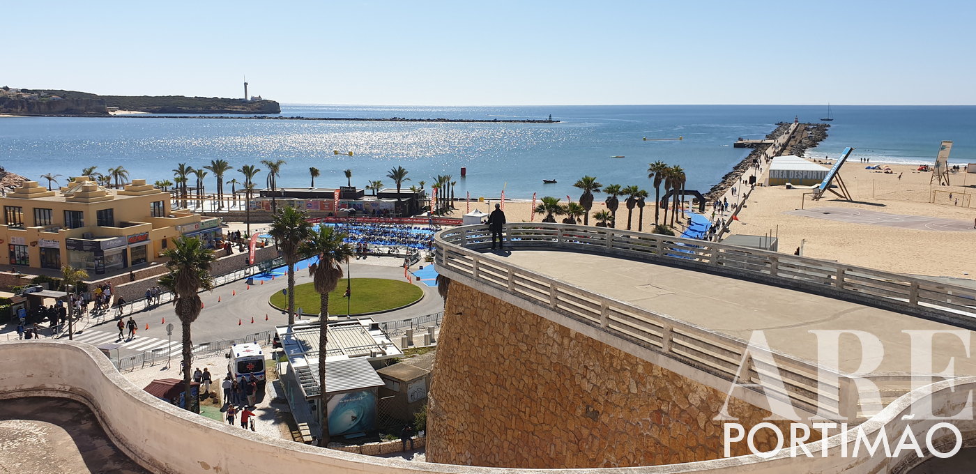 Vista desde la Fortaleza de Santa Catarina con vistas a Portimão