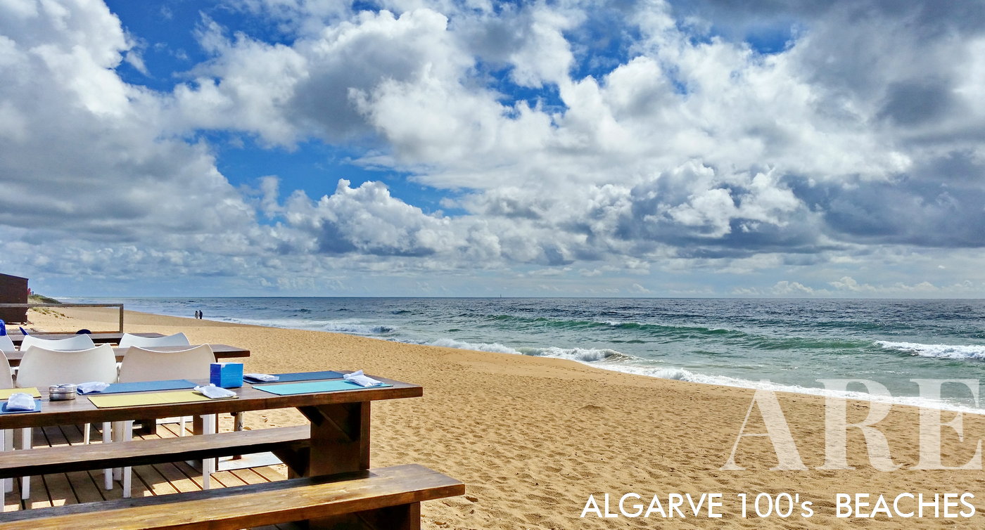 Invierno en la playa de Faro