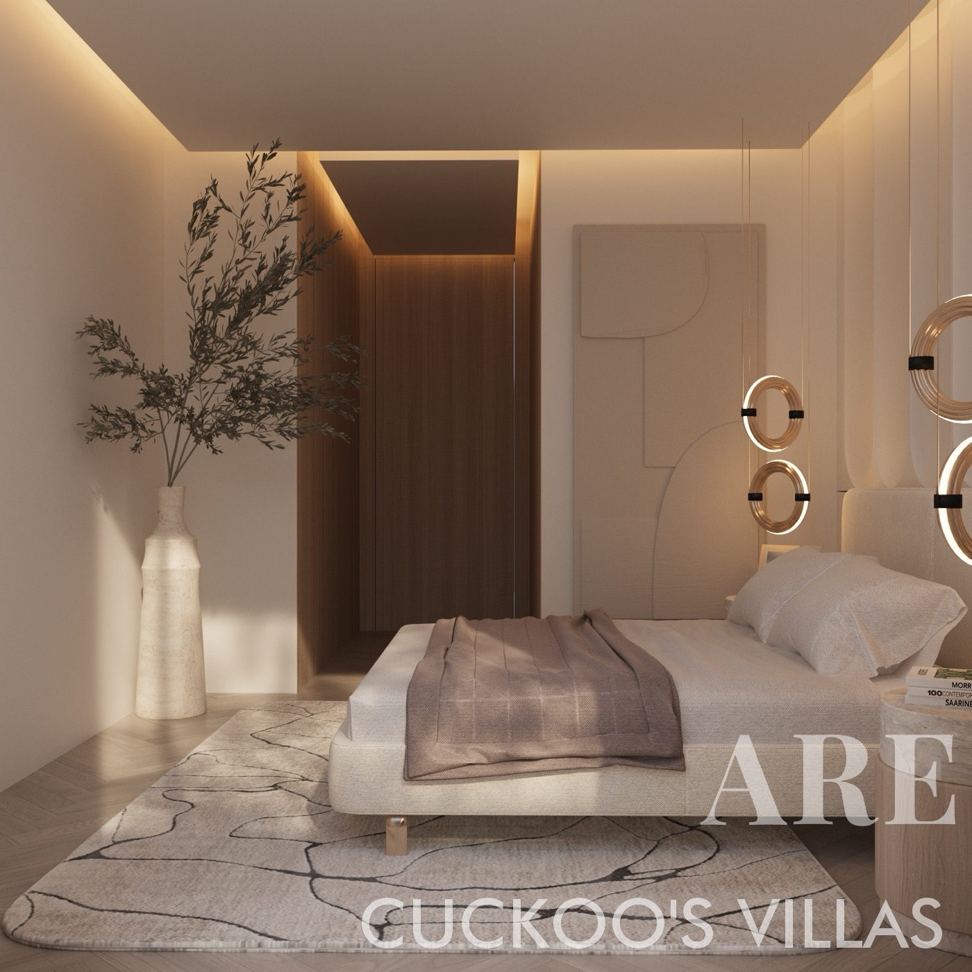 Puertas de altura completa con bisagras ocultas