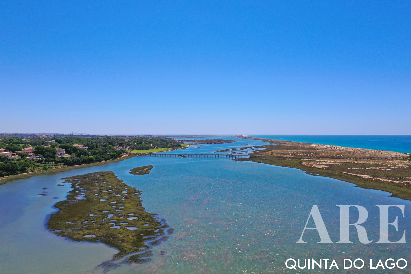 Laguna de Ria Formosa en Quinta do Lago