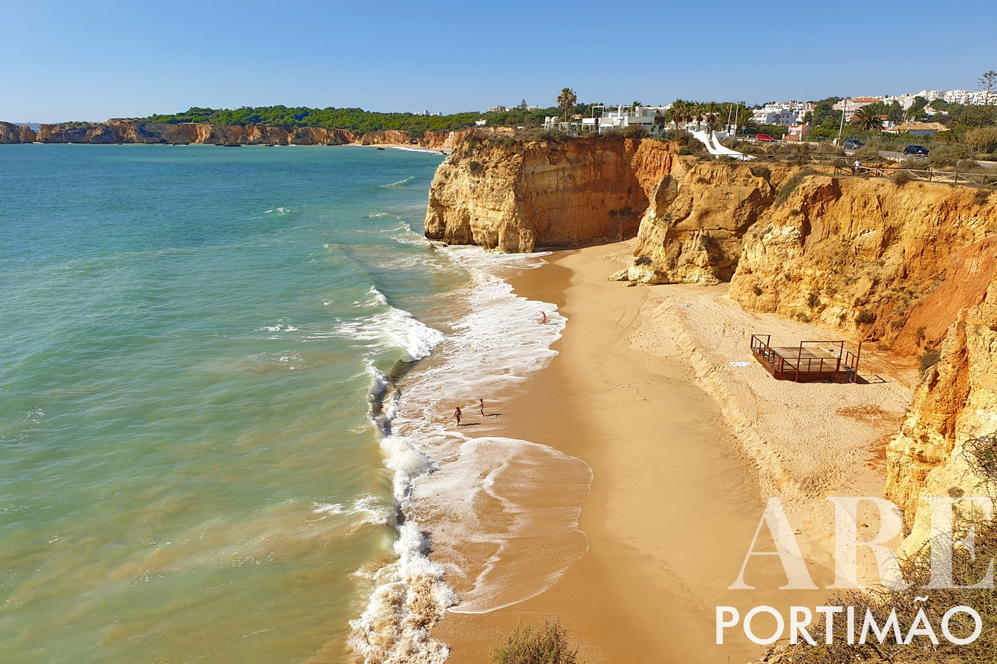 Playas al Oeste de Portimão