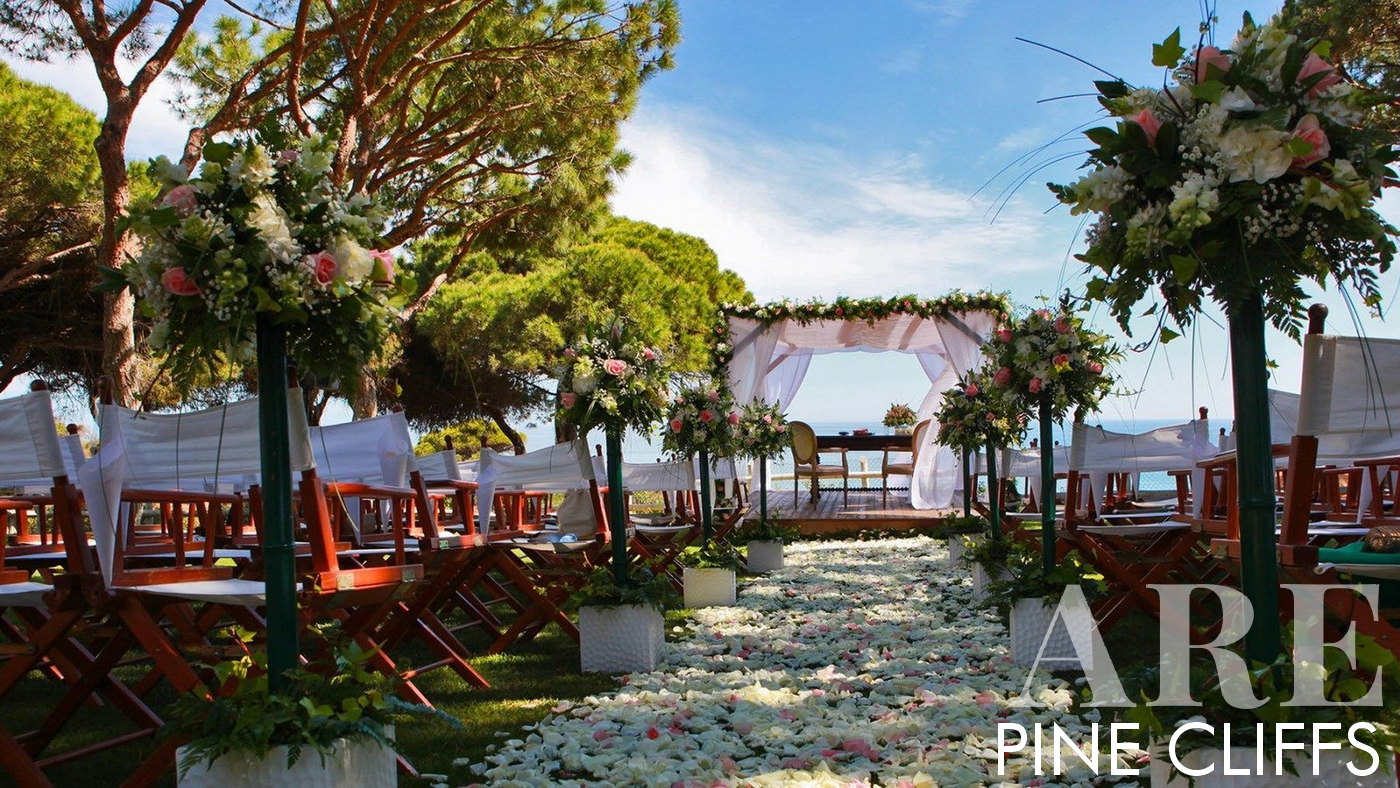 Celebre la boda de sus sueños en Pine Cliffs Resor