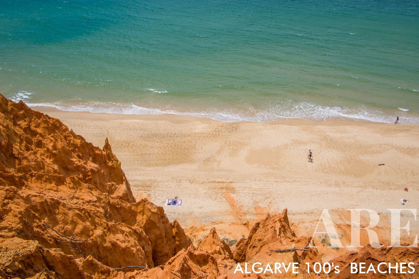 Colores de la playa de Falesia