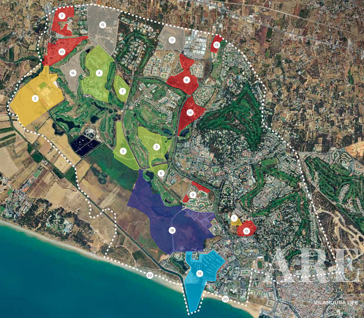 Vilamoura World map