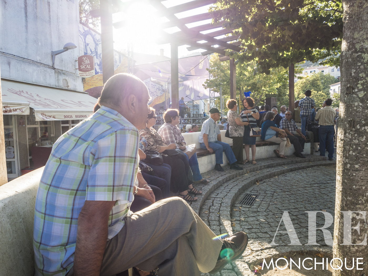 Les habitants de Monchique à loisir