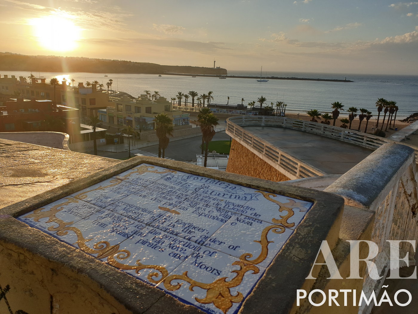 Panneau d'information à Fortaleza de Santa Catarina