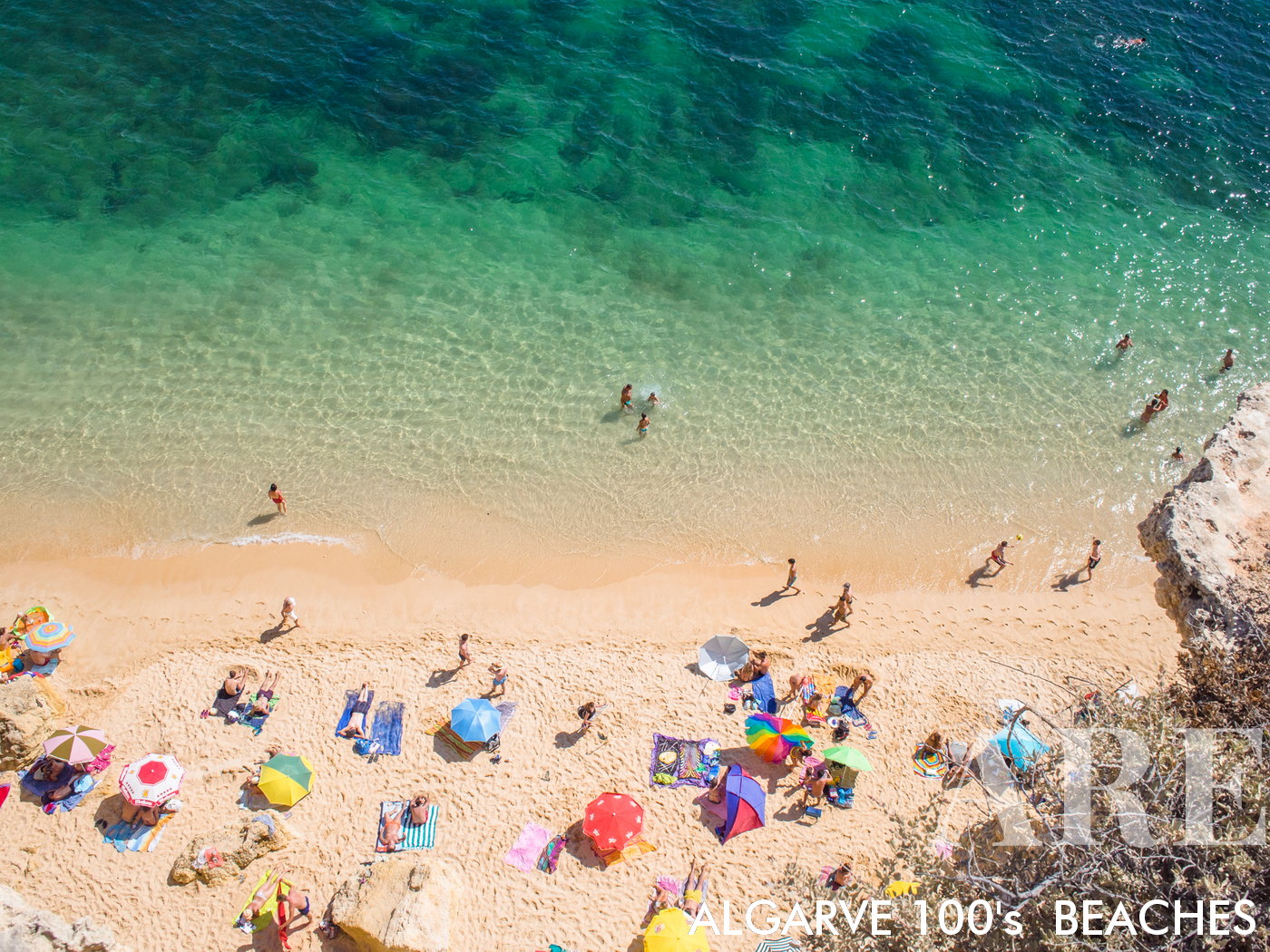 Plage de Marinha d'en haut