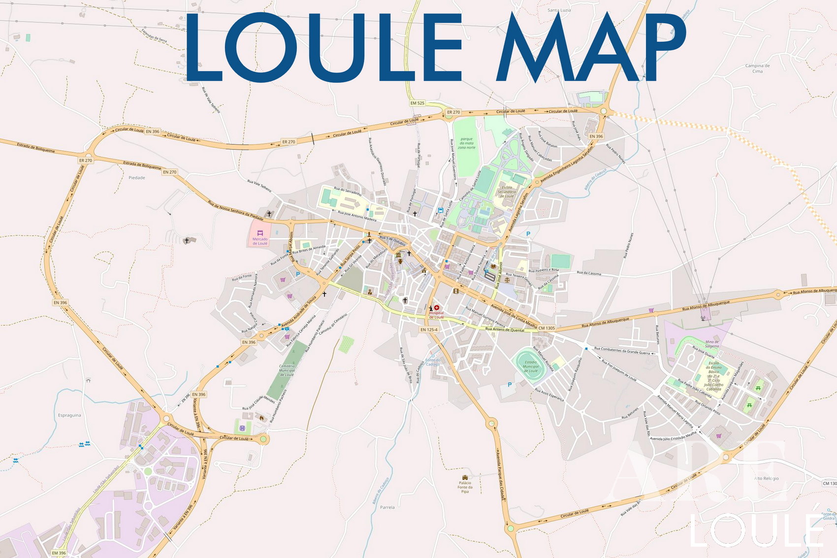 Loulé, située dans la région de l