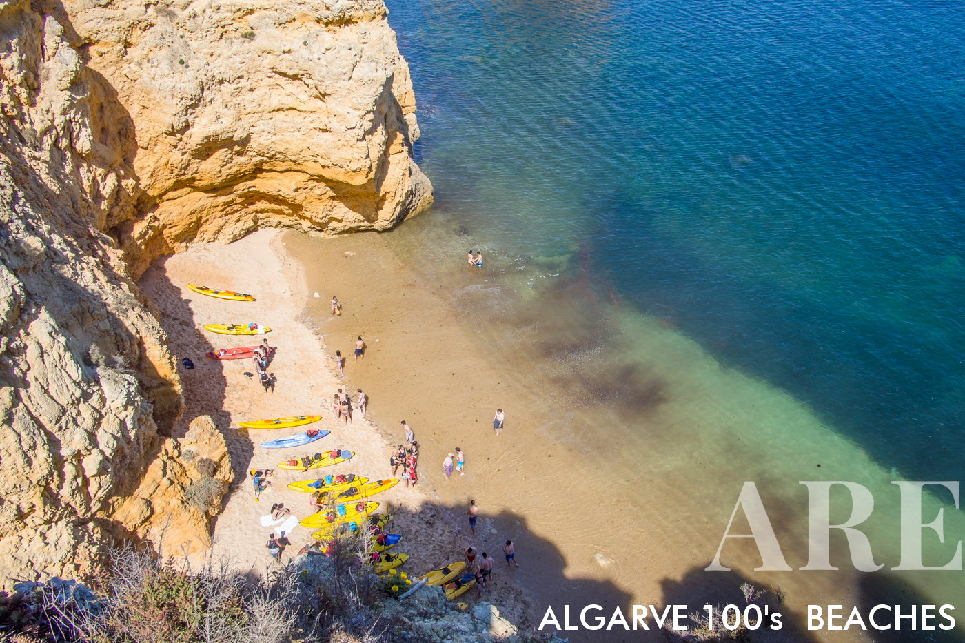 La plage de Balança à Lagos