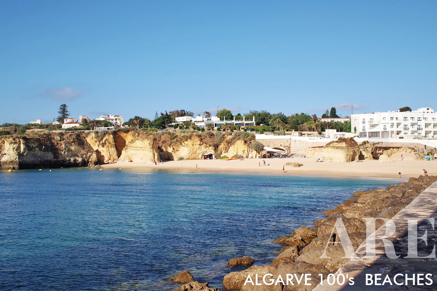 Vue de la plage de Batata depuis le ponton
