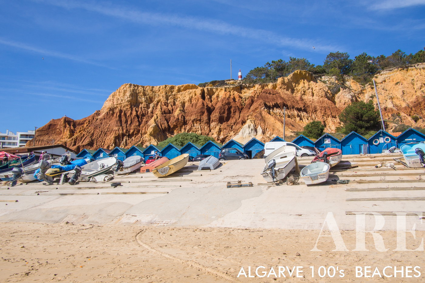 Plage de pêcheurs traditionnels d'Olhos de Água