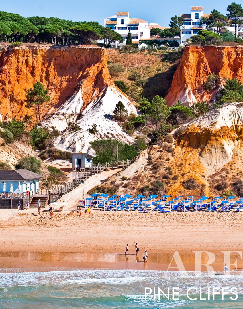 <em>Resort de luxo com localização de luxo</em><br>Um dos factores de diferenciação, caracteriza-se também por uma sempre presente manutenção dos maravilhosos espaços verdes, uma equipa de paisagismo meticulosamente cuidada para que quem visite o Resort Pine As falésias ficam na memória com imagens e aromas do deslumbrante campo de golfe, as formas e cores de milhares de plantas e flores que dão uma cor ao resort tão especial em contraste com as paredes brancas das casas e apartamentos com centenas de verdes de pinheiros e gramados imaculados durante os meses mais quentes oferecem sombras deliciosas para quem procura os espaços mais frescos.