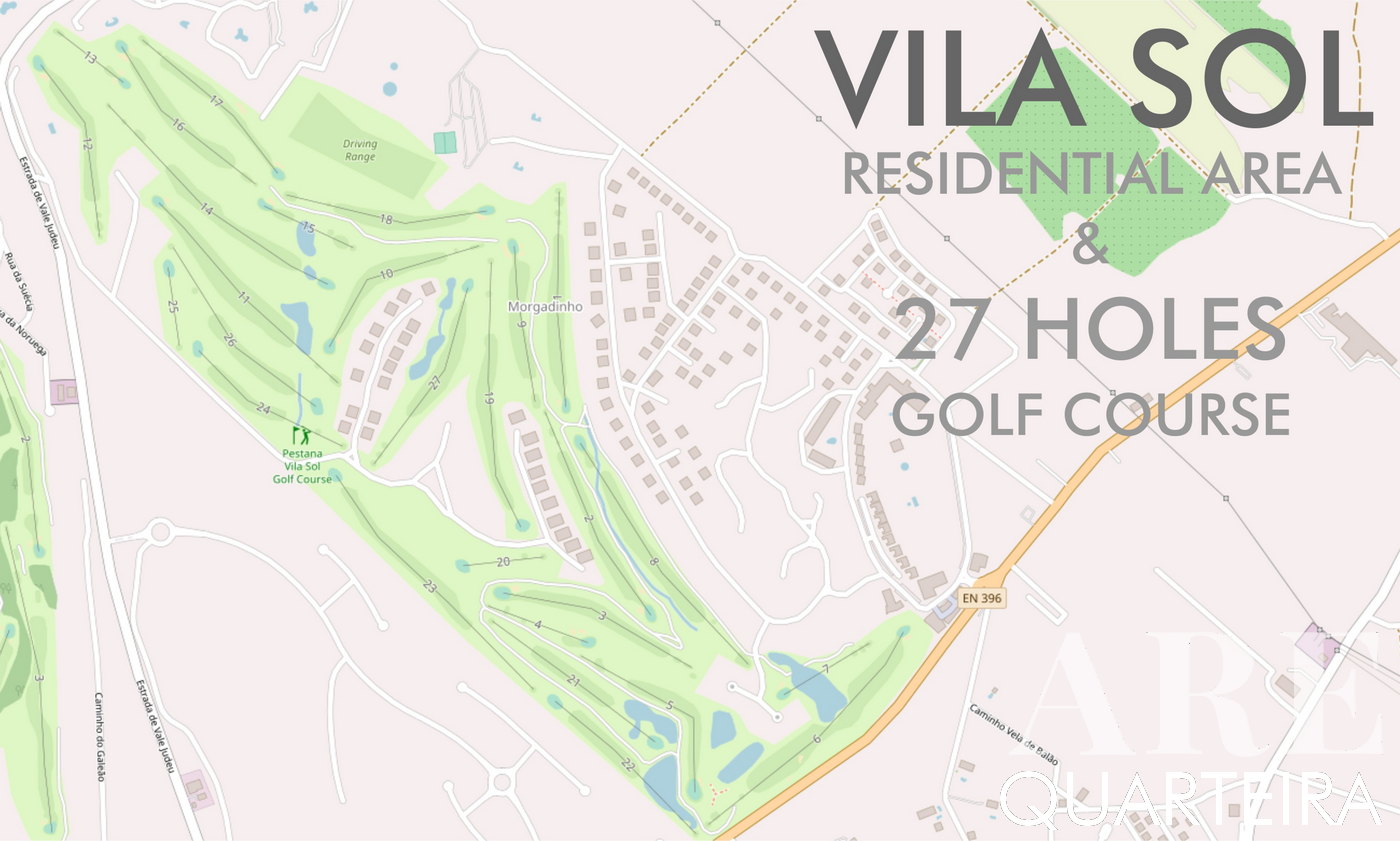 Vila Sol, una zona residencial de prestigio con un campo de golf galardonado