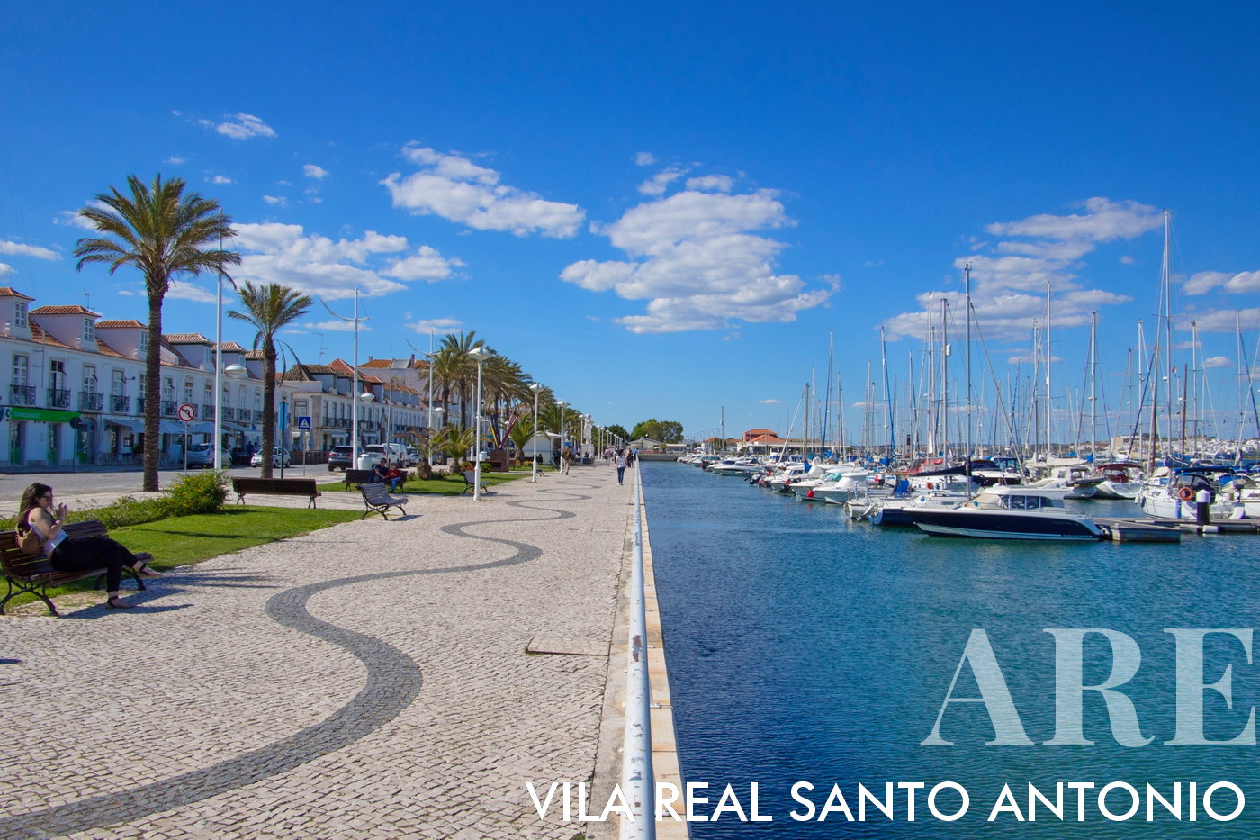 Vila Real de Santo António's Riverside Promenade