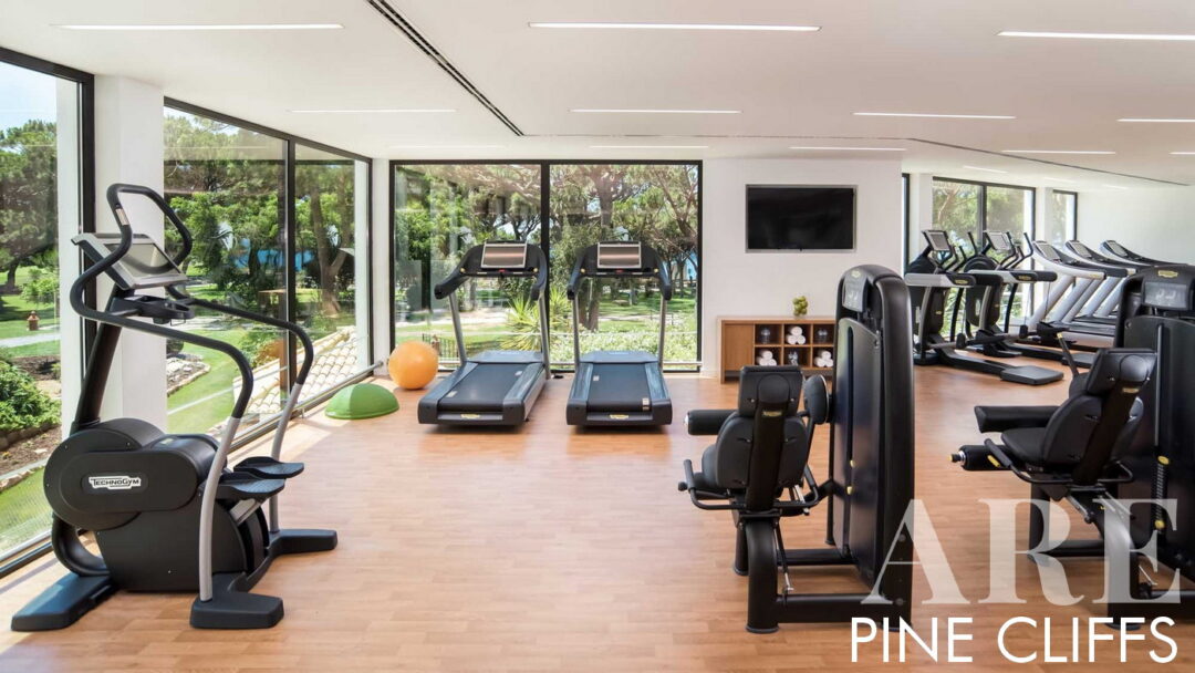Pinecliffs has a fitness area complete with equipment and coaches ready to help