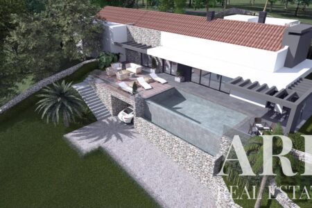 Plot for sale in Paderne, Hills