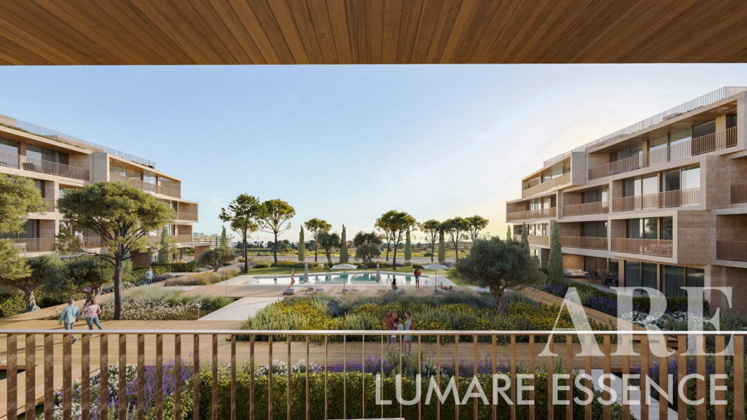 Lumare Essence Residences with private covered wooden balconies