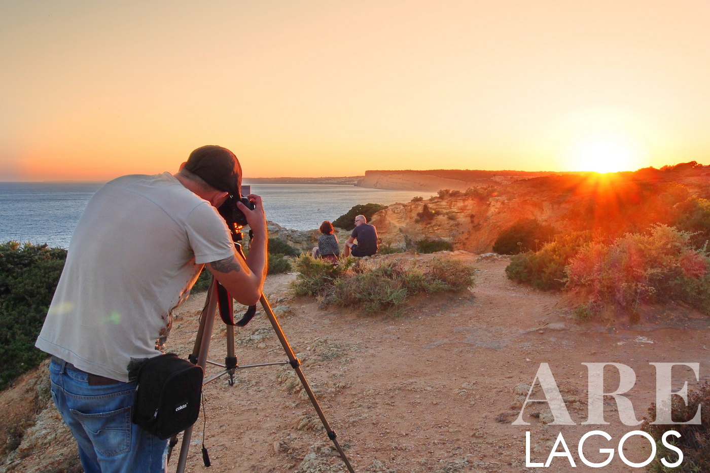 A pitoresca cidade costeira de Lagos, Algarve