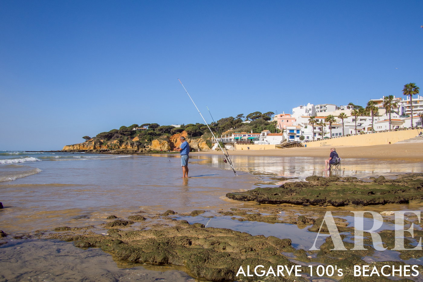 Praia dos Olhos de Água em Fevereiro