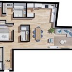 Apartment 3-bedroom for sale in Moncarapacho e Fuseta, Olhão, Algarve &bull; ARE96500 - gallery image