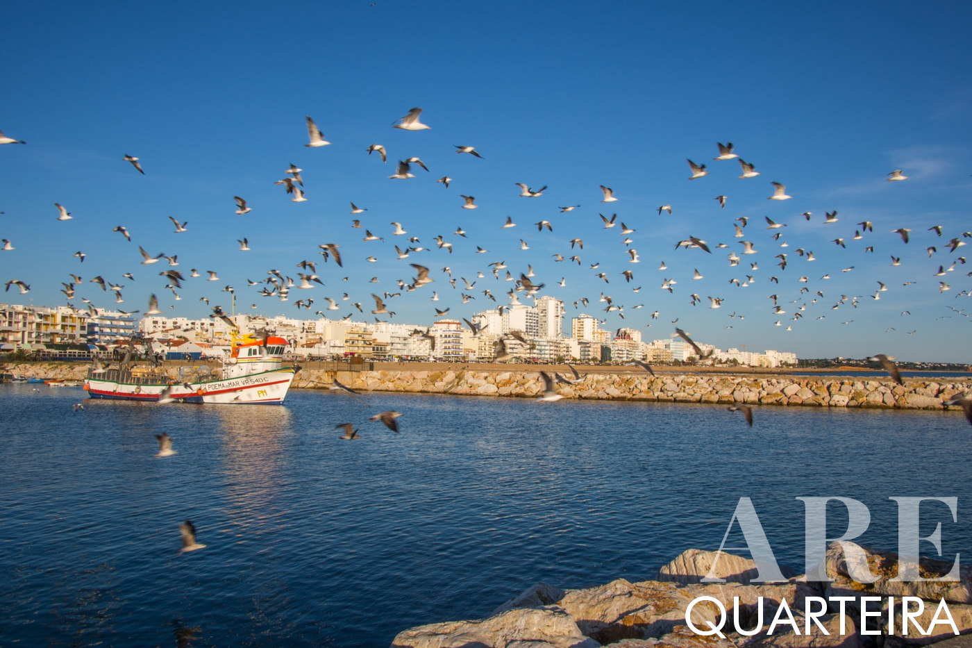 Fishing Harbour, West of Quarteira