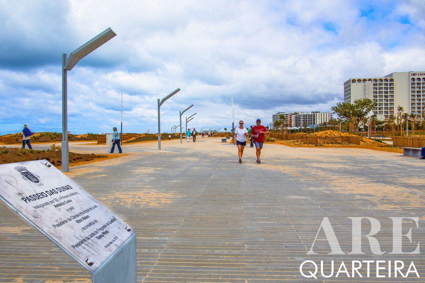 "Path of the Dunes," The Bridge between Quarteira City and Vilamoura Resort