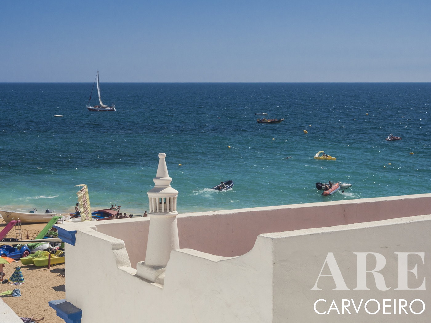 Summer Bustle in Carvoeiro Village