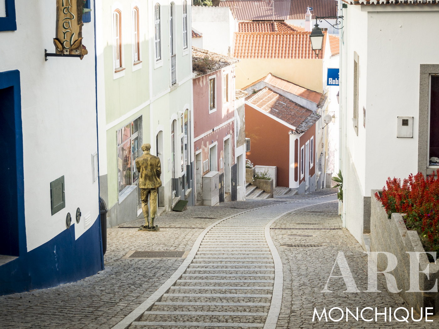 Granite-Paved Street of Monchique