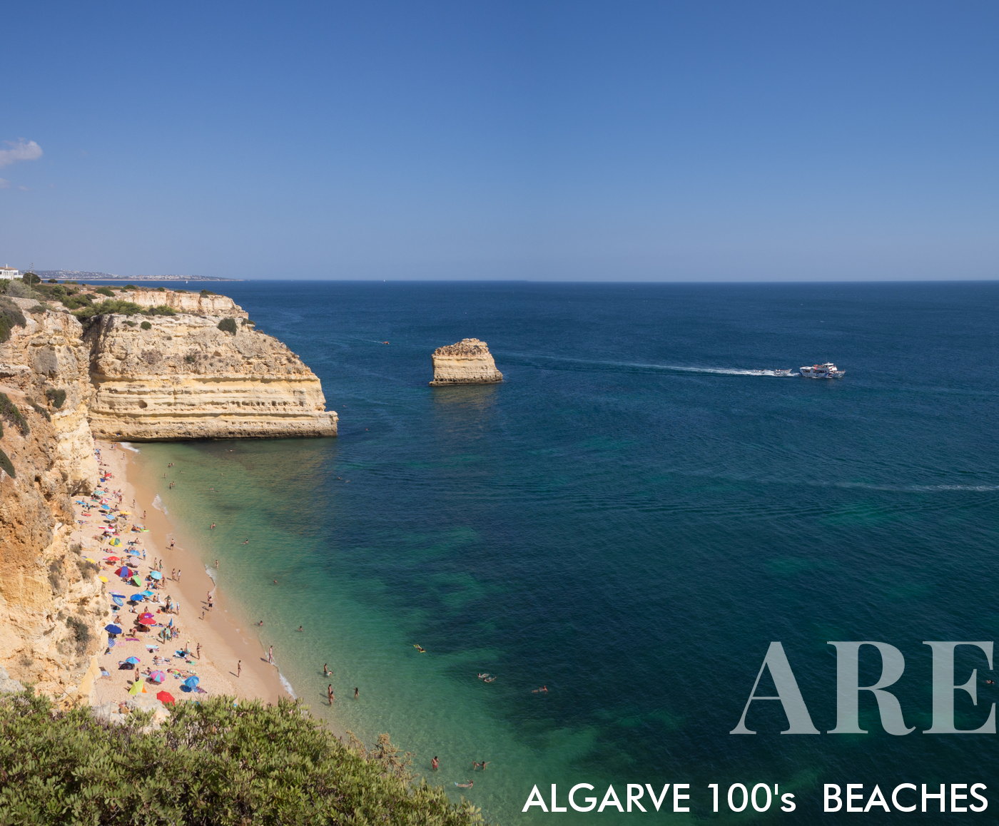 Marinha beach to east