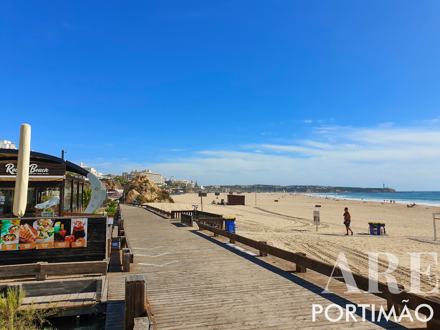 Wooden Pathway of Praia da Rocha