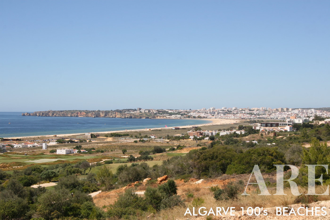 Meia Praia from Palmares Golf