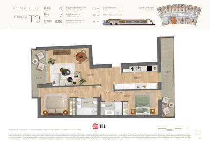 Apartment 2-bedroom for sale in Alma Luz, Santa Luzia, Tavira, Algarve &bull; ARE98031