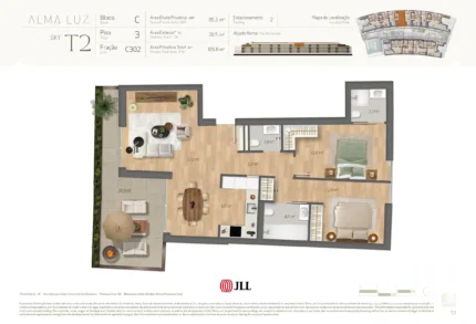 Apartment 2-bedroom for sale in Alma Luz, Santa Luzia, Tavira, Algarve &bull; ARE98041