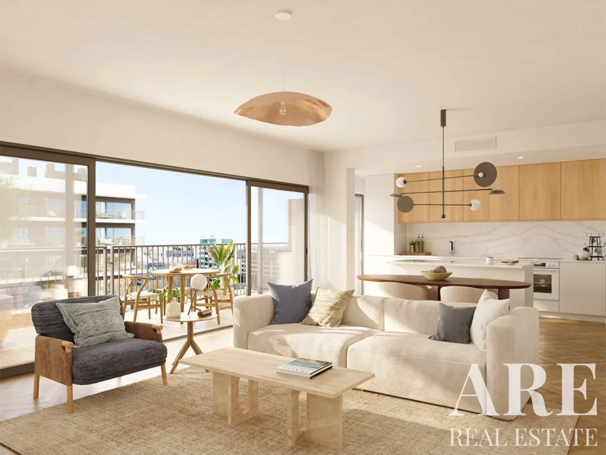 Apartment 1-bedroom for sale in Lux Garden EVO, Faro (Sé e São Pedro), Faro &bull; ARE95622